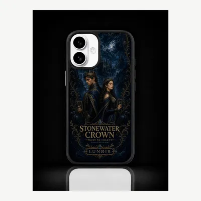 Immagine prodotto di Custodia per iPhone 16, cover protettiva per cellulare con motivo a – LUNØIR ©
