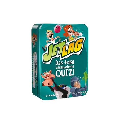 Produktbild von Cocktail Games - Kartenspiel - Jetlag Quizspiel Partyspiel