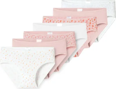 Produktbild von Schiesser Kleinkinder Mädchen 7 er Pack Slips Gr. 104  sortiert 1