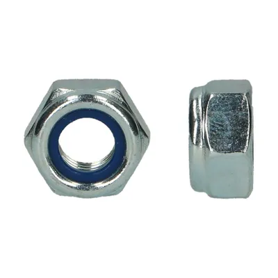 Immagine prodotto di PGB-FASTENERS Dado autobloccante in acciaio zincato Cr3+ M 5