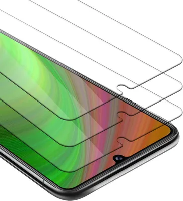 Produktbild von Cadorabo 3x Panzer Folie für Motorola Moto E6s 2020 Schutzfolie in natur Folie Tempered Display-Schutzglas