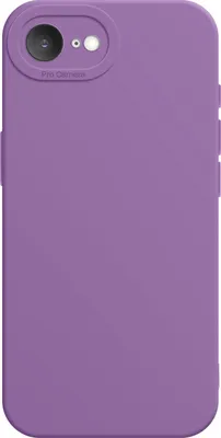 Immagine prodotto di Avizar, Custodia per iPhone 16e in silicone liscio con protezione della fotocamera, viola
