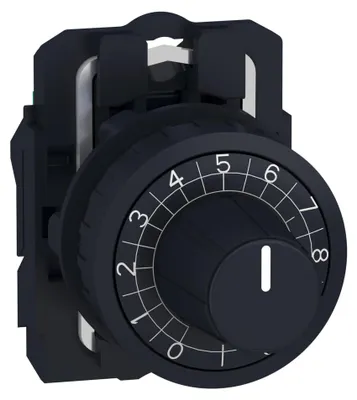 Produktbild von Schneider Electric ZB5, Schwarz, Kunststoff, IP66, 32 g