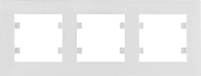 Immagine prodotto di cornice intensa a 3 pieghe orizzontali, bianco WL5730 Lumina Hager