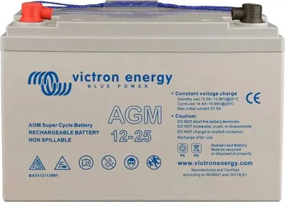 Immagine prodotto di Batteria Victron AGM 12V 25Ah Super Cycle M5