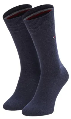 Produktbild von Tommy Hilfiger - Socken für Herren (2er-Pack) NA1127 (43 EU - 45,5 EU) (Marine)
