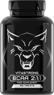 Obrázek produktu pro BCAA 2:1:1 tablety, aminokyseliny 5000 mg s vitamínem B6, valin, esenciální aminokyseliny a vitamíny B6 po tréninku, 150 tablet aminokyselin BCAA