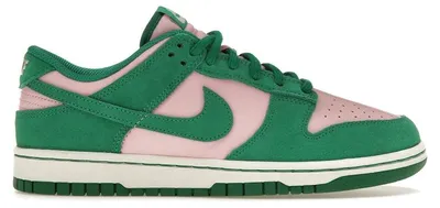 Image de Nike Dunk Low Retro SE, couleur rose clair et vert "Malachite" - Taille EU 47,5