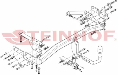 Produktbild von Z546745 Anhängerkupplung passend für INFINITI FX30/37/50 2012- starr