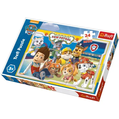 Produktbild von TREFL Puzzle Tlapková patrola MAXI 24 dílků