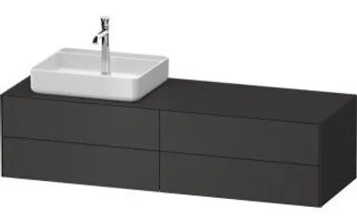 Produktbild von DURAVIT WT4867L58580000 Konsolen-WTU wandh White Tulip 550x13