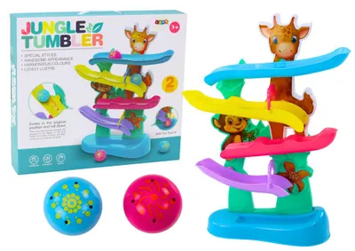 Produktbild von Kugelrutsche Giraffe Affe klingt bunt