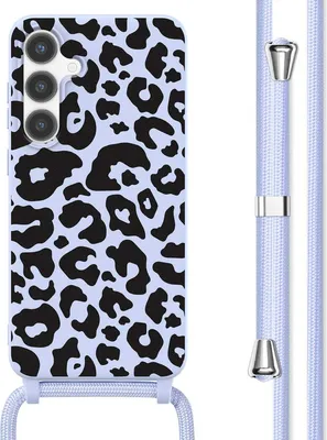 Zdjęcie produktu dla imoshion Silikonowe etui ze sznurkiem do Samsung Galaxy S24 Plus - Animal Lilac