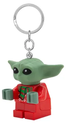 Produktbild von LEGO Leucht-Schlüsselanhänger - Star Wars Baby Yoda im Pullover