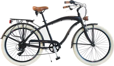Produktbild von Via Veneto by Canellini Fahrrad Cruiser Mann Aluminium - Schwarz