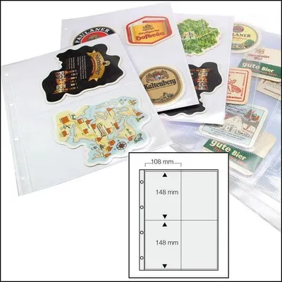 Produktbild von SAFE 5475 15 Ersatzblätter 4 Fächer 148x108 mm