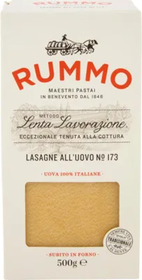 Image de Rummo Lasagne all'uovo 500 g