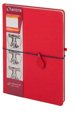 Zdjęcie produktu dla Renesans B5 Notes kropki czerwony