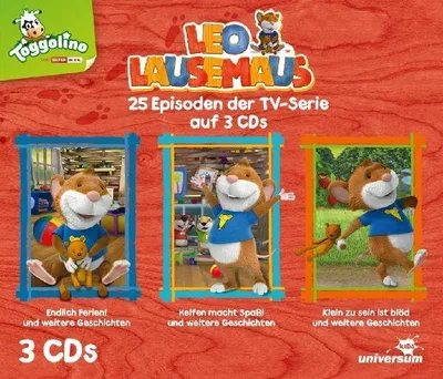 Produktbild von Leo Lausemaus Hörspielbox 2