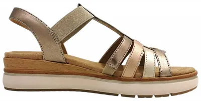Imagen del producto de Relife: Sandalias de tacón alto para mujer, color dorado, ideales para uso diario