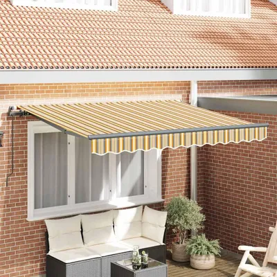 Image de Store rétractable Multicolore 300 x 200 cm