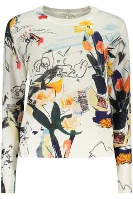 Immagine prodotto di Desigual Damen Weisser Pullover