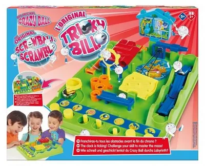 Image de Tricky bille l'original - circuit billes, parcours obstacles - tomy - jeu action, adresse