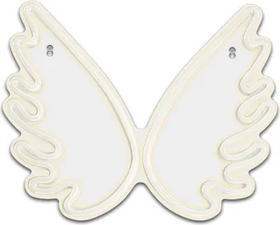 Zdjęcie produktu dla Forever Light Neon PLEXI LED WINGS białe lampki nocne FPNE09X