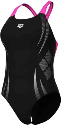 Produktbild von Arena Poseidonia Pro Back Badeanzug für Damen, Farbe:Schwarz, Größe:40