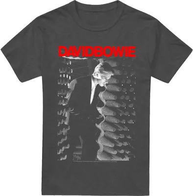 Produktbild von David Bowie - "Station to Station" T-Shirt für Herren/Damen Uni TV17451 (XL) (Holzkohle)