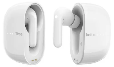 Immagine prodotto di Professionali cuffie wireless per traduzione TIMEKETTLE M3, traduzione offline, IPX4, bulgaro e altri 45 lingue, traduttore AI, ANC, bianche