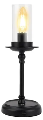 Obrázok produktu pre Nabíjateľná bezdrôtová stolná lampa, stolná lampa s dotykovým ovládaním a reguláciou jasu, vhodná na párty, večeru, do obývačky, na narodeniny alebo výročia