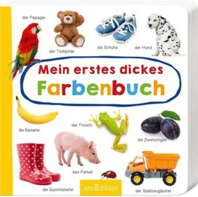 Produktbild von Mein erstes dickes Farbenbuch