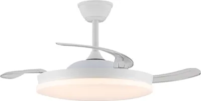 Obrázek produktu pro Stropní ventilátor CristalRecord White 72 W (3000 K) (4000 K)