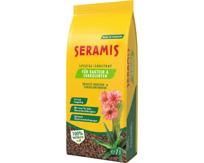 Image de SERAMIS® Substrat spécial pour cactus et plantes succulentes - 7 litres