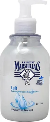 Produktbild von Le Petit Marseillais Flüssigseife Milch, 300 ml – Sanfte Pflege aus Frankreich