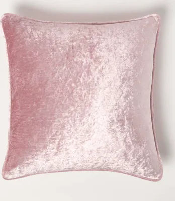 Produktbild von HOMESCAPES Pannesamt Zierkissenbezug in Rosa, 60 x 60 cm