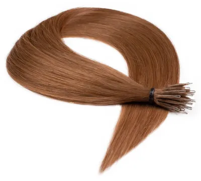 Obrázok produktu pre Nanoring Extensions Premium prírodné vlasy #8/03 svetlo blond prírodná zlatá 1 g