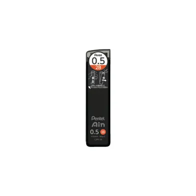 Produktbild von Pentel Ain Ersatzminen für Druckbleistifte - 0,5 mm - 2B