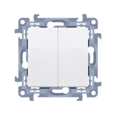 Obrázok produktu pre Kontakt-Simon CW5.01/11, Plast, Biela, IP20, IP44, 250 V, 10 A, 77 mm