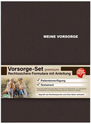 Zdjęcie produktu dla RNK Verlag 28992 RNK Verlag Zestaw emerytalny "Meine Vorsorge", dla 1 osoby