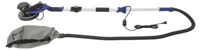 Produktbild von Trockenbauschleifer - Elektrischer Wandschleifer - 850W 220V - 6 Stufen 800–1800 U/min - LED-Licht - klappbarer Teleskopstiel - blau