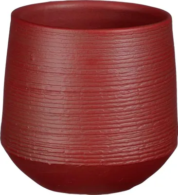 Produktbild von Mica Blumentopf Evora dunkelrot Terracotta Ø 16 x 15 cm