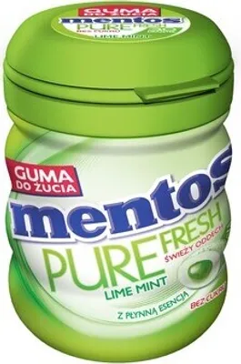 Produktbild von Mentos Pure Fresh Lime Flasche 60G
