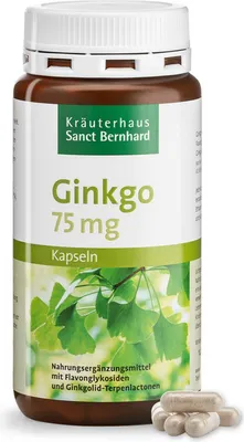 Produktbild von Sanct Bernhard Ginkgo 75 mg 240 Kapseln