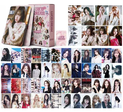 Productafbeelding van IVE Fotokarten, 55 stuks, verzamelset voor fans
