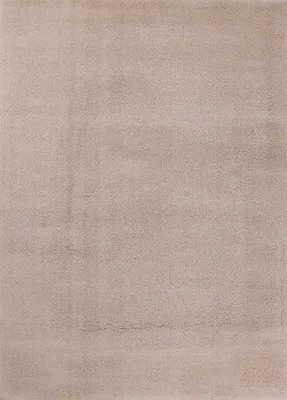 Produktbild von Teppich Hochflor Beige Extra Weich Mikrofiber Flauschiger für Wohnzimmer, Schlafzimmer, kinderzimmer, Maße:60 x 110 cm