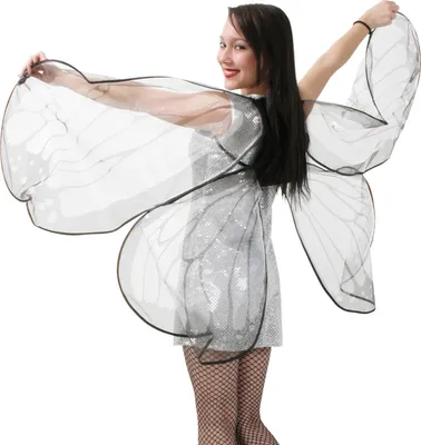 Produktbild von XXL 200 cm Nachtfalterflügel Schmetterlingsflügel Engelflügel Karneval Fasching