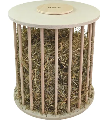 Produktbild von Elmato 12809 Mega-Heutrommel stehende Heuraufe Futterspender, 30cm