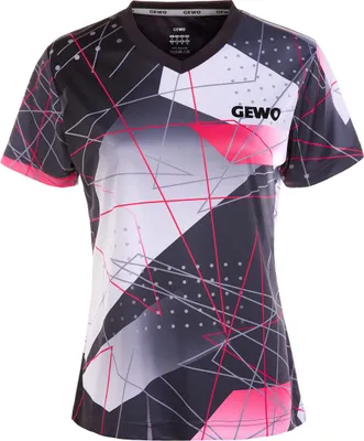 Produktbild von GEWO Lady Shirt Lugo schwarz/pink S